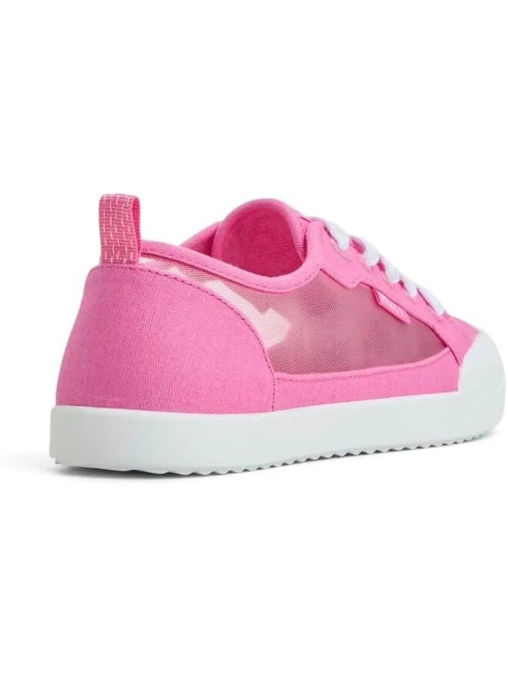 Women's Pink Lightweight Low Top Lace Up Casual Fashion Shorebreak Sneakers